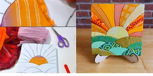 Kinusaiga Workshop (Japanese No-Sew Fabric Art)
