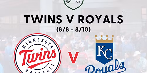 Minnesota Twins at Kansas City Royals at Kauffman Stadium
