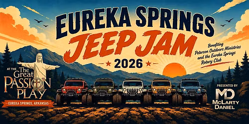2026 Eureka Springs Jeep Jam Presented by McLarty Daniel
