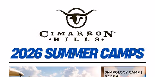 Cimarron Hills 2026 Summer Camps