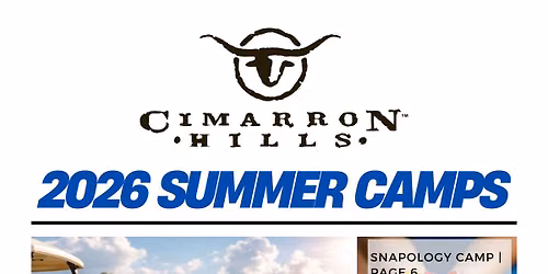 Cimarron Hills 2026 Summer Camps