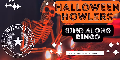 Halloween Howlers-Sing Along Bingo