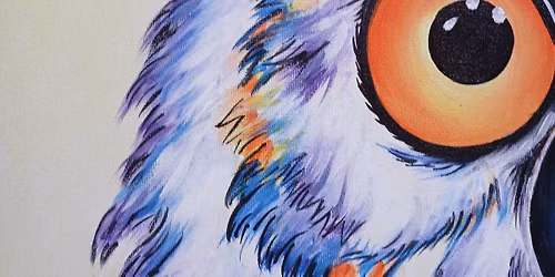 Paint Nite: White Horned Owl