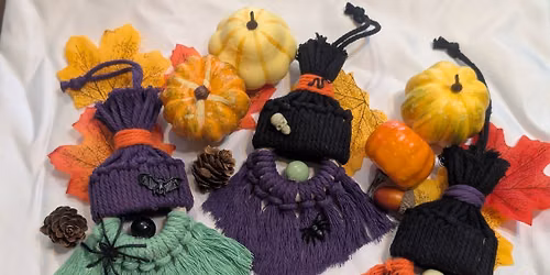 Spooky Macrame Gnomes
