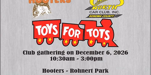 Toys for Tots at Cruisin' Hooters by Cruisin' North Car Club