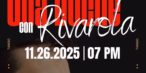 Una noche con Rivarola~\u30ea\u30d0\u30ed\u30fc\u30e9\u3068\u904e\u3054\u3059\u591c\ud83c\udf03