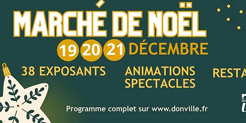 March\u00e9 de No\u00ebl - Animations\/spectacles - Restauration