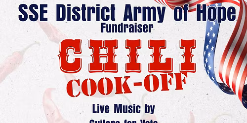District Army of Hope Fundraiser - Chili Cook-Off