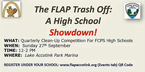 FLAP Trash Off: A High School Showdown 27 Sept 2026