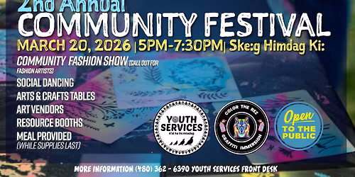 Echoes of the Akimel Mural Festival Community Event 