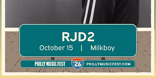 Philly Music Fest: RJD2 at MilkBoy 10.15