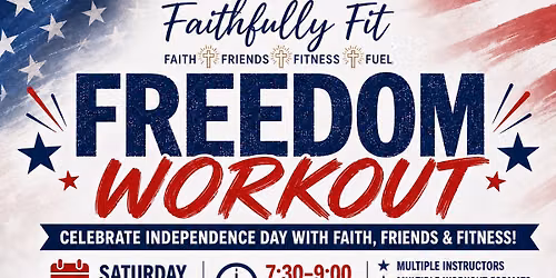 \ud83c\uddfa\ud83c\uddf8 FREEDOM WORKOUT \u2013 JULY 4TH! \ud83c\uddfa\ud83c\uddf8