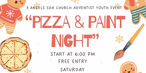 Pizza and Paint Night