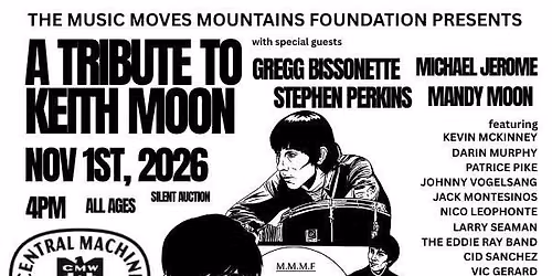 Tribute to Keith Moon \/ MMMF Benefit Concert