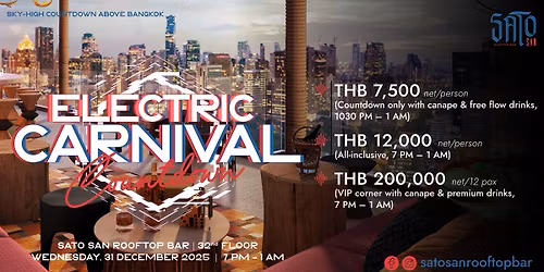 ELECTRIC CARNIVAL: SKY-HIGH COUNTDOWN ABOVE BANGKOK