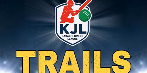 Karachi Junior League \ud83c\udfcf trails