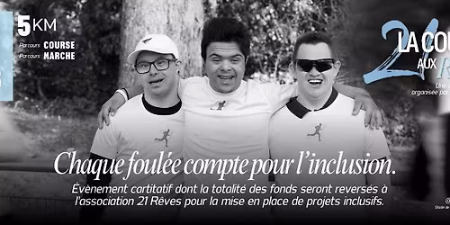LA COURSE AUX R\u00caVES - 5km pour l'inclusion | 3 Mai 2026 