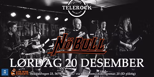 N\u00d6 BULL LIVE P\u00c5 TELEROCK!!!