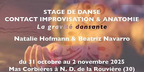 Stage Contact Improvisation & Anatomie