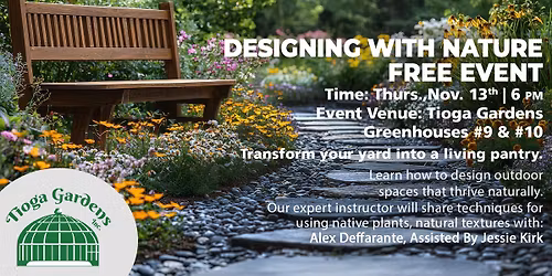 Designing with Nature -- FREE EVENT