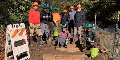 Mount Tabor Stairs Installation - Portland