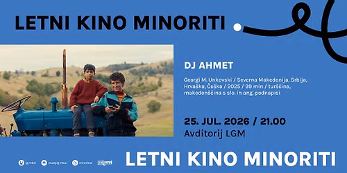 Letni kino Minoriti: DJ Ahmet