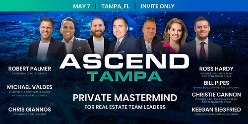The Playbook: Tampa's Real Estate Team Leader Summit