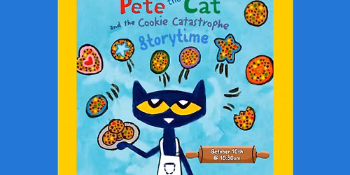 Second Saturday Storytime: Pete the Cat Edition