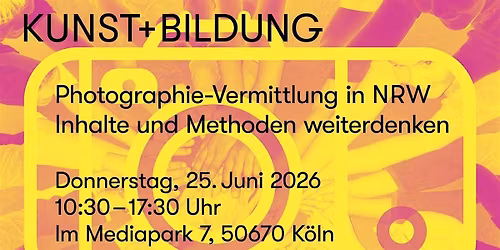 KUNST+BILDUNG Photographie-Vermittlung in NRW