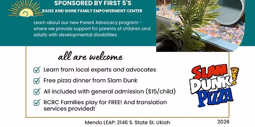Neurodiversity Night: Mendo LEAP's Parent Advocacy Program