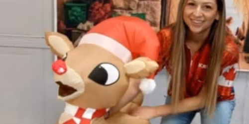 Grandma Run over by Reindeer Mixed Doubles Darts