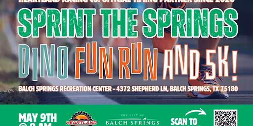 Sprint the Springs: Dino Fun Run & 5K