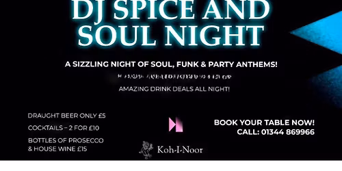 DJ SPICE & SOUL NIGHT
