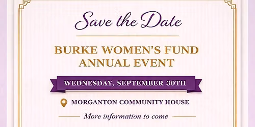 Burke Women\u2019s Fund Annual Event