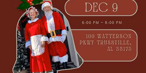 Pictures with Santa and Mrs. Claus @ Scarlet Raven Gaming