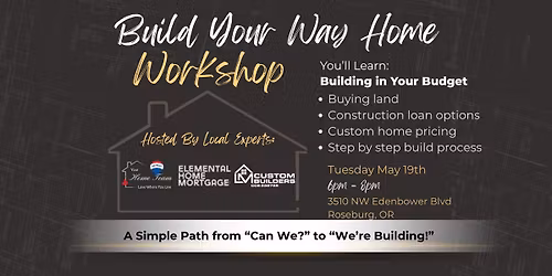 Build Your Way Home Workshop