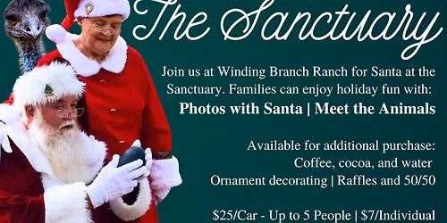 Santa at the Sanctuary