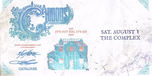Chiodos: IT\u2019S NOT YOU, IT\u2019S ME TOUR
