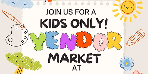 Kids only vendor market
