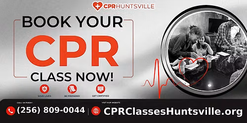 Red Cross BLS CPR and AED Class in Huntsville