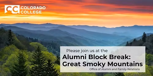 Alumni Block Break: Glamping in the Great Smoky Mountains