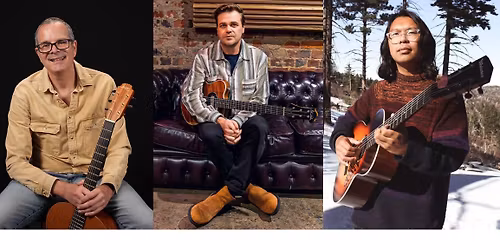 A Fingerstyle Guitar Soiree with Teja Gerken, Adam Miller and Prawit Siriwat