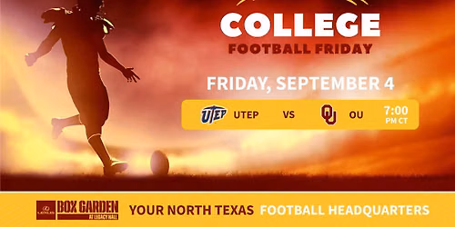 College Football Friday
