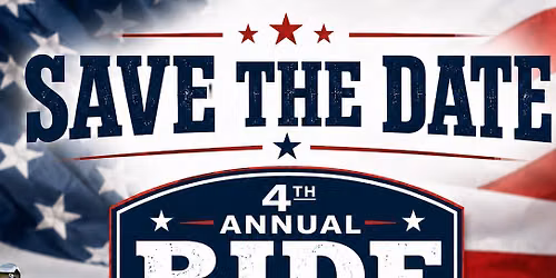 SAVE THE DATE 4th ANNUAL RIDE FOR WREATHS