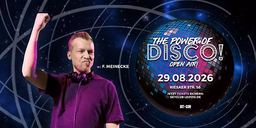 29.08.2026 - The Power of Disco! Open Air. -  SKY CLUB LEIPZIG