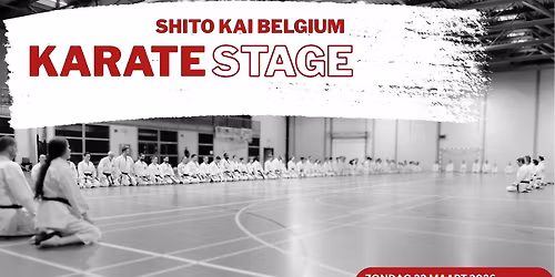 Shito-ryu karate-do stage