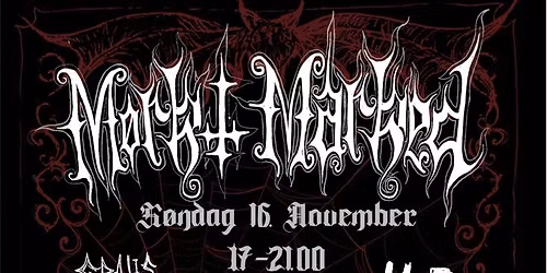 M\u00d8RKT MARKED