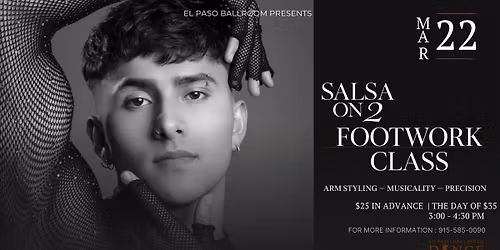 Salsa ON 2 Footwork Class with Henry Pinzon (World Champion)