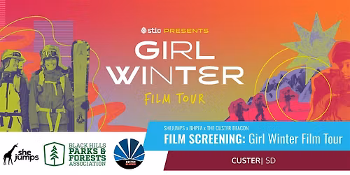 SheJumps x Black Hills Parks & Forests | Girl Winter Film Tour | SD