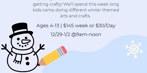 Winter Art Camp